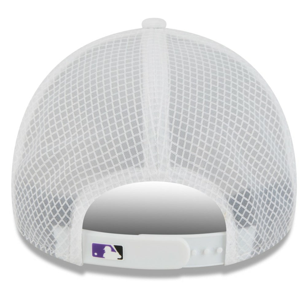 Colorado Rockies New Era 2026 Batting Practice Apex 9FORTY Adjustable Trucker Hat | MLB Shop