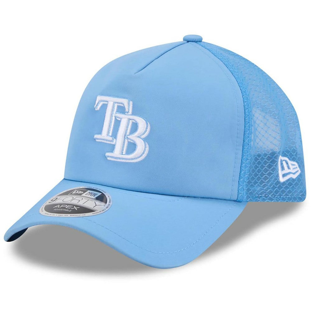 Tampa Bay Rays New Era 2026 Batting Practice Apex 9FORTY Adjustable Trucker Hat | MLB New