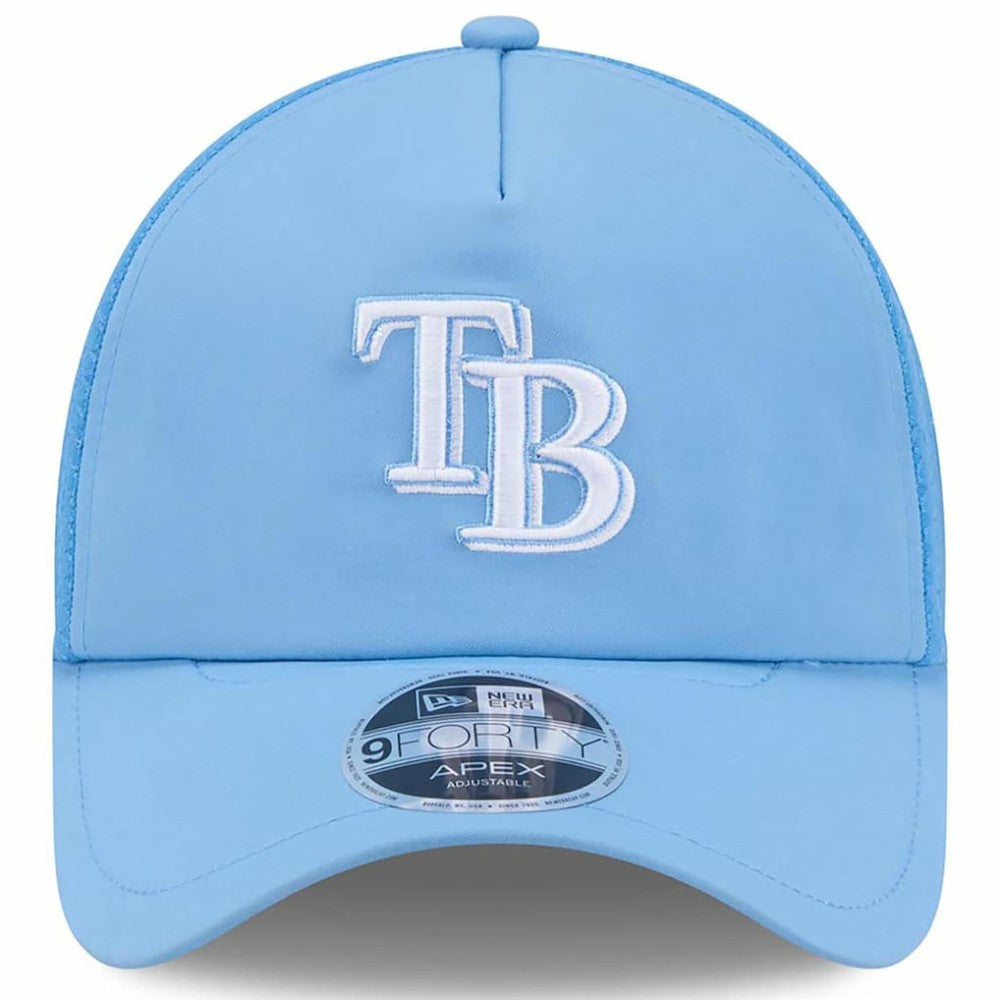 Tampa Bay Rays New Era 2026 Batting Practice Apex 9FORTY Adjustable Trucker Hat | MLB New