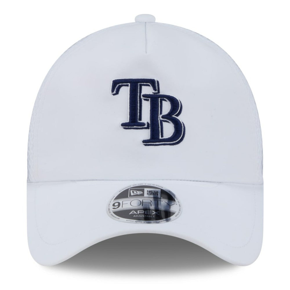 Tampa Bay Rays New Era 2026 Batting Practice Apex 9FORTY Adjustable Trucker Hat | MLB Near me