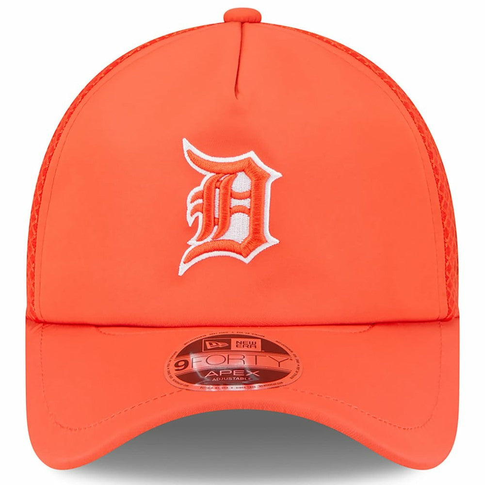 Detroit Tigers New Era 2026 Batting Practice Apex 9FORTY Adjustable Trucker Hat | MLB For sale