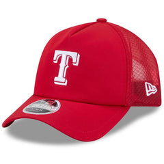 Texas Rangers New Era 2026 Batting Practice Apex 9FORTY Adjustable Trucker Hat | MLB Outlet
