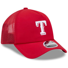 Texas Rangers New Era 2026 Batting Practice Apex 9FORTY Adjustable Trucker Hat | MLB Outlet