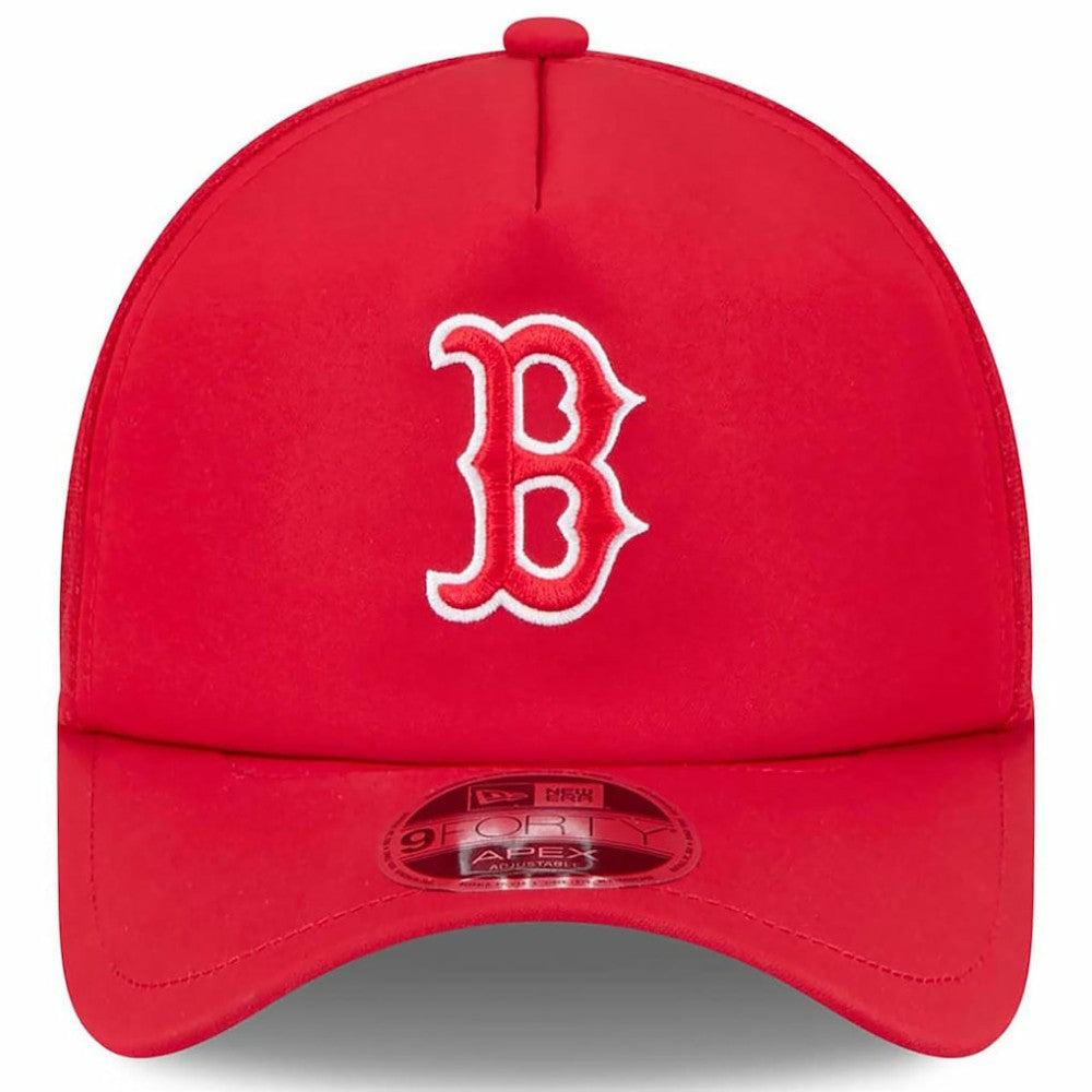 Boston Red Sox New Era 2026 Batting Practice Apex 9FORTY Adjustable Trucker Hat | MLB Near me