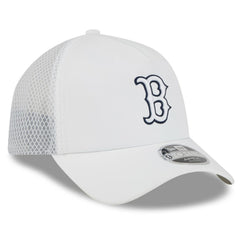 Boston Red Sox New Era 2026 Batting Practice Apex 9FORTY Adjustable Trucker Hat | MLB Outlet