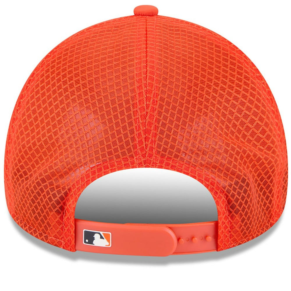 Houston Astros New Era 2026 Batting Practice Apex 9FORTY Adjustable Trucker Hat | MLB For sale