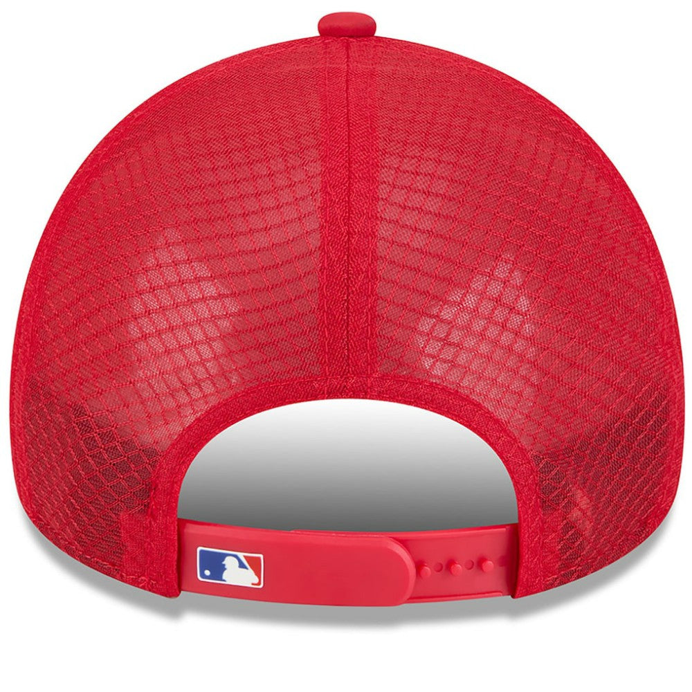 Chicago Cubs New Era 2026 Batting Practice Apex 9FORTY Adjustable Trucker Hat | MLB Near me