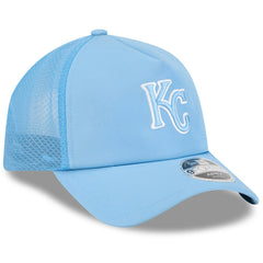 Kansas City Royals New Era 2026 Batting Practice Apex 9FORTY Adjustable Trucker Hat | MLB Discount