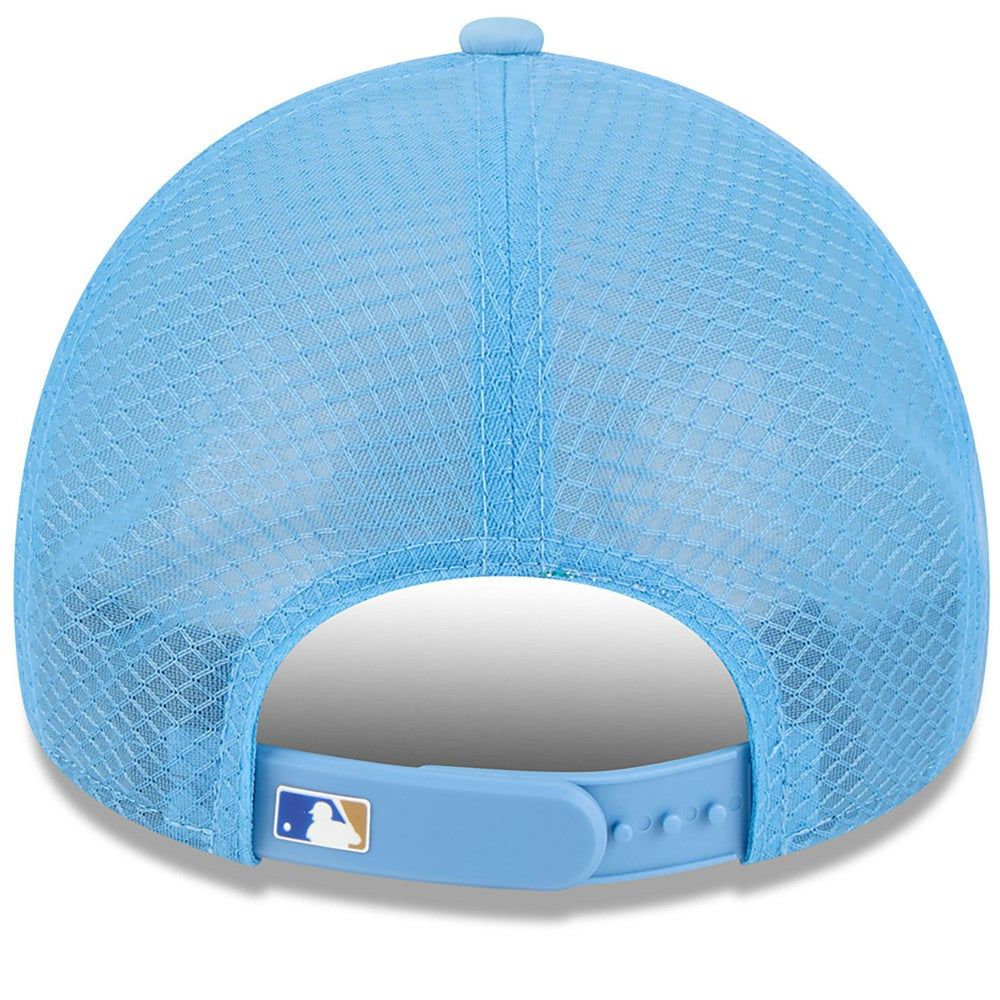Kansas City Royals New Era 2026 Batting Practice Apex 9FORTY Adjustable Trucker Hat | MLB Discount
