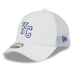 Kansas City Royals New Era 2026 Batting Practice Apex 9FORTY Adjustable Trucker Hat | MLB Sale