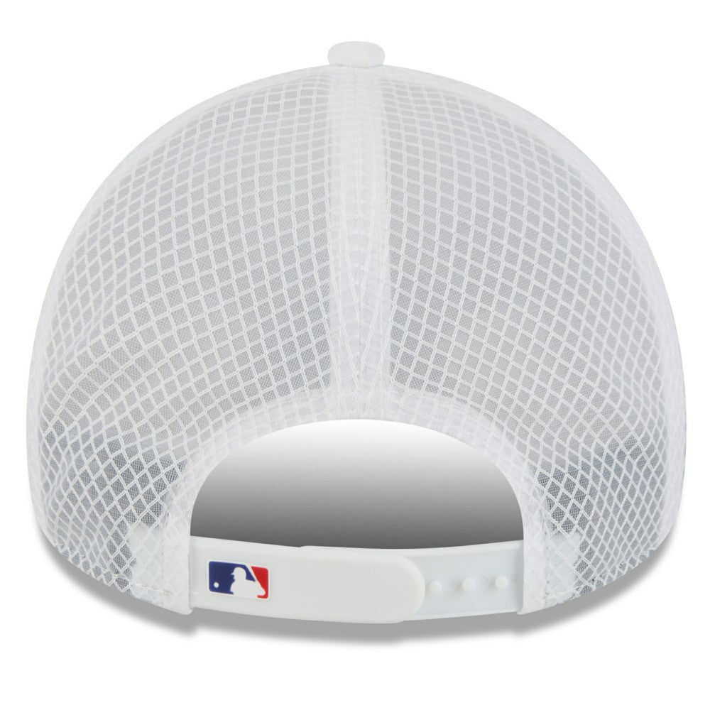 Los Angeles Dodgers New Era 2026 Batting Practice Apex 9FORTY Adjustable Trucker Hat | MLB Outlet
