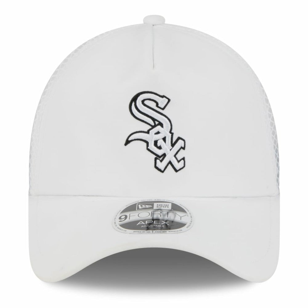 Chicago White Sox New Era 2026 Batting Practice Apex 9FORTY Adjustable Trucker Hat | MLB New
