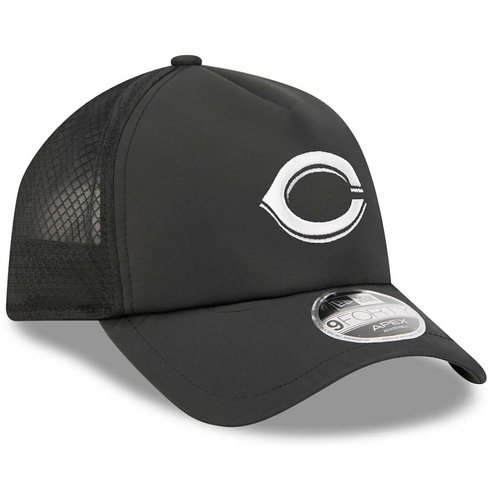 Cincinnati Reds New Era 2026 Batting Practice Apex 9FORTY Adjustable Trucker Hat | MLB Near me