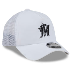 Miami Marlins New Era 2026 Batting Practice Apex 9FORTY Adjustable Trucker Hat | MLB US