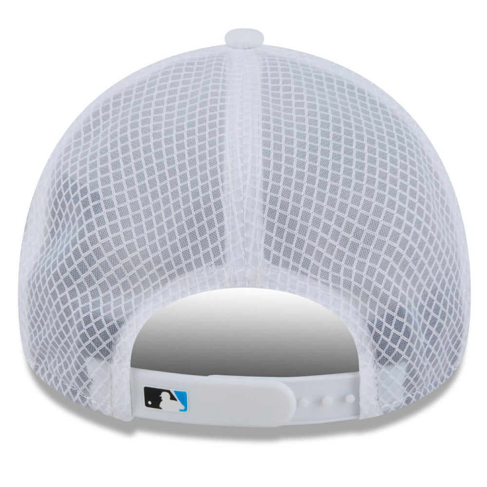 Miami Marlins New Era 2026 Batting Practice Apex 9FORTY Adjustable Trucker Hat | MLB US