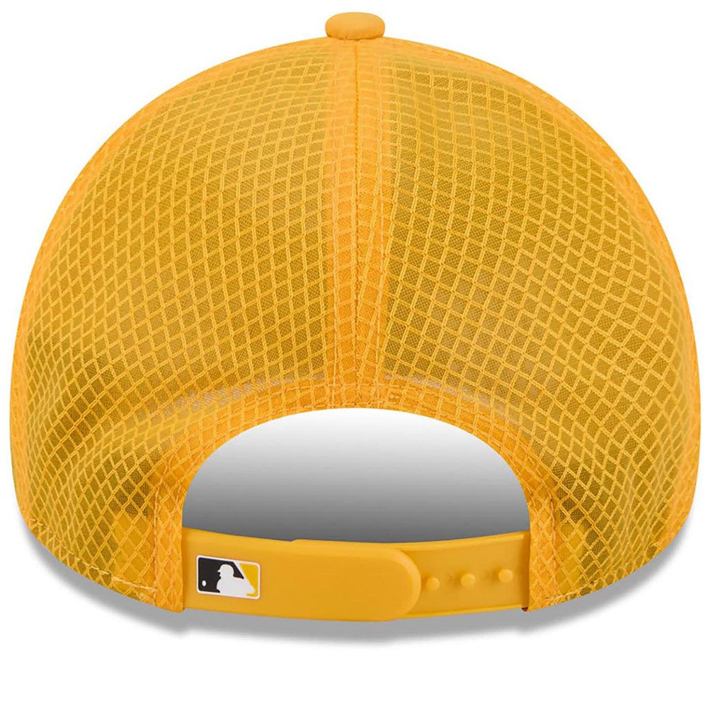 Milwaukee Brewers New Era 2026 Batting Practice Apex 9FORTY Adjustable Trucker Hat | MLB Discount