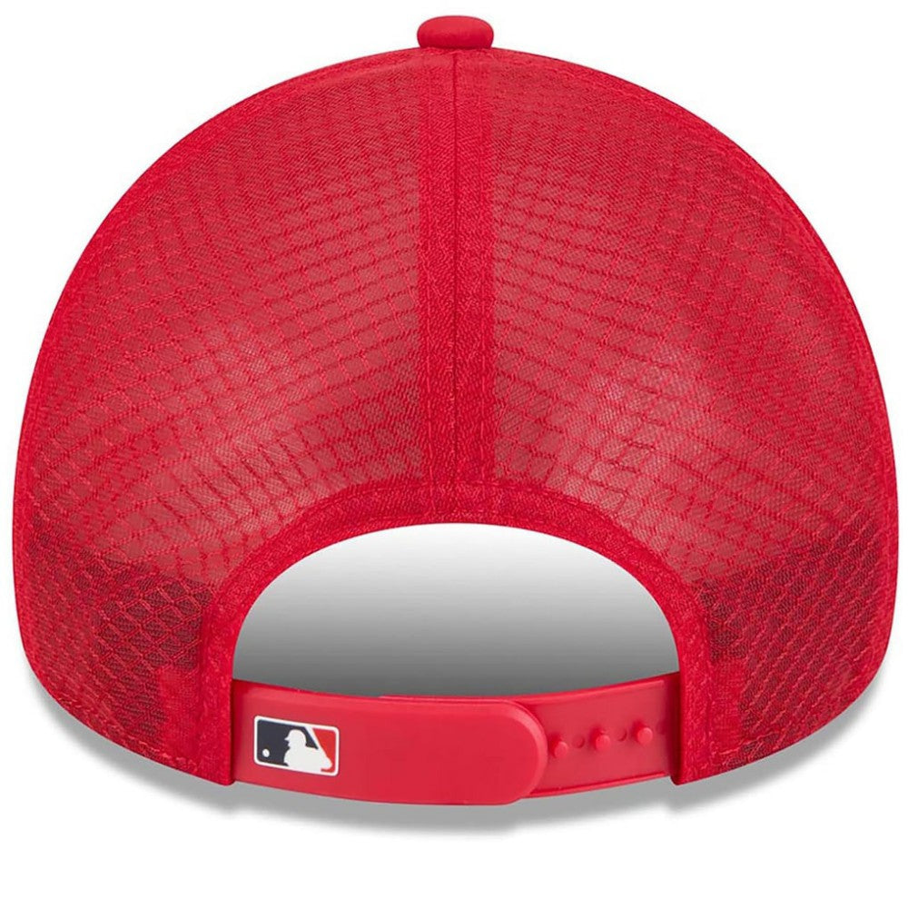 Atlanta Braves New Era 2026 Batting Practice Apex 9FORTY Adjustable Trucker Hat | MLB Discount