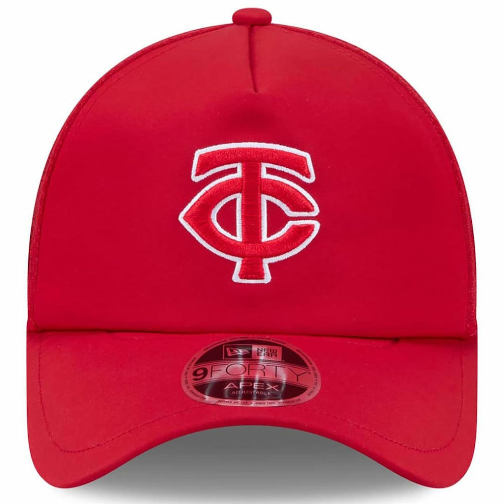 Minnesota Twins New Era 2026 Batting Practice Apex 9FORTY Adjustable Trucker Hat | MLB Shop