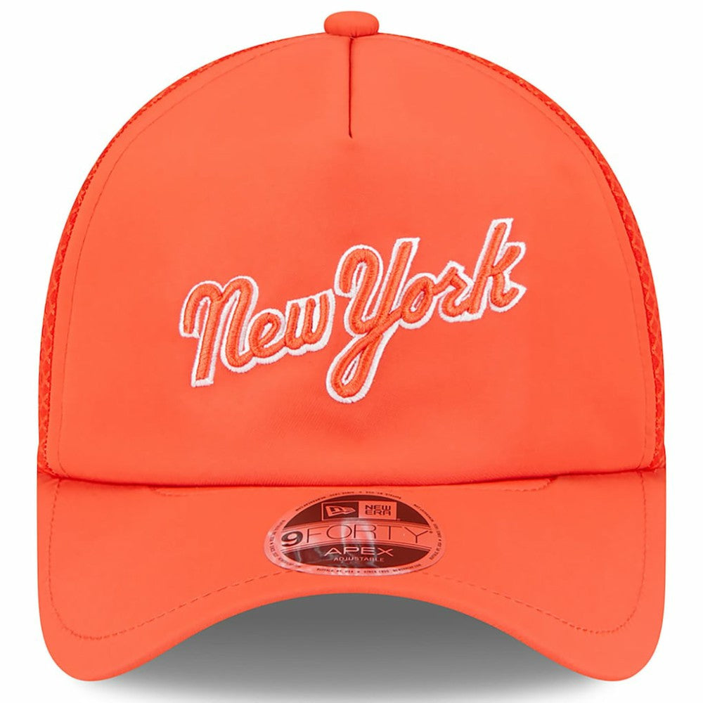 New York Mets New Era 2026 Batting Practice Apex 9FORTY Adjustable Trucker Hat | MLB US