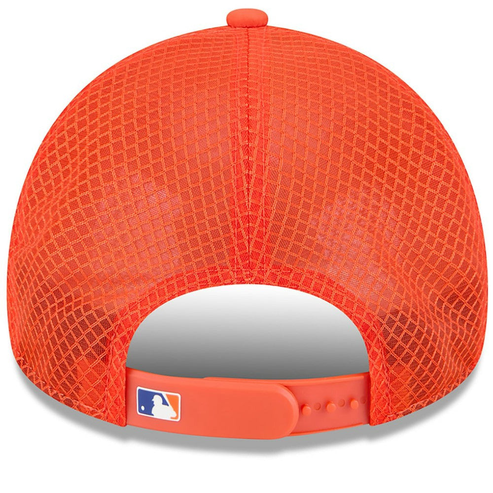 New York Mets New Era 2026 Batting Practice Apex 9FORTY Adjustable Trucker Hat | MLB US