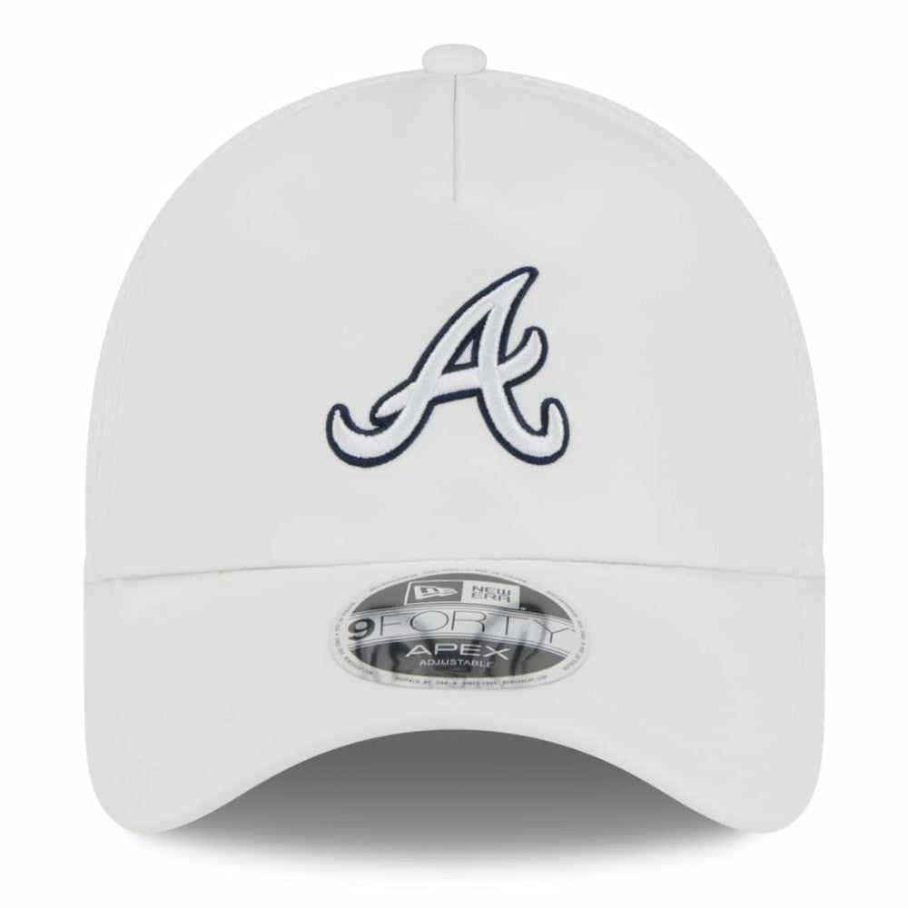 Atlanta Braves New Era 2026 Batting Practice Apex 9FORTY Adjustable Trucker Hat | MLB New