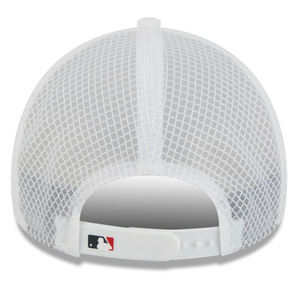 Atlanta Braves New Era 2026 Batting Practice Apex 9FORTY Adjustable Trucker Hat | MLB New