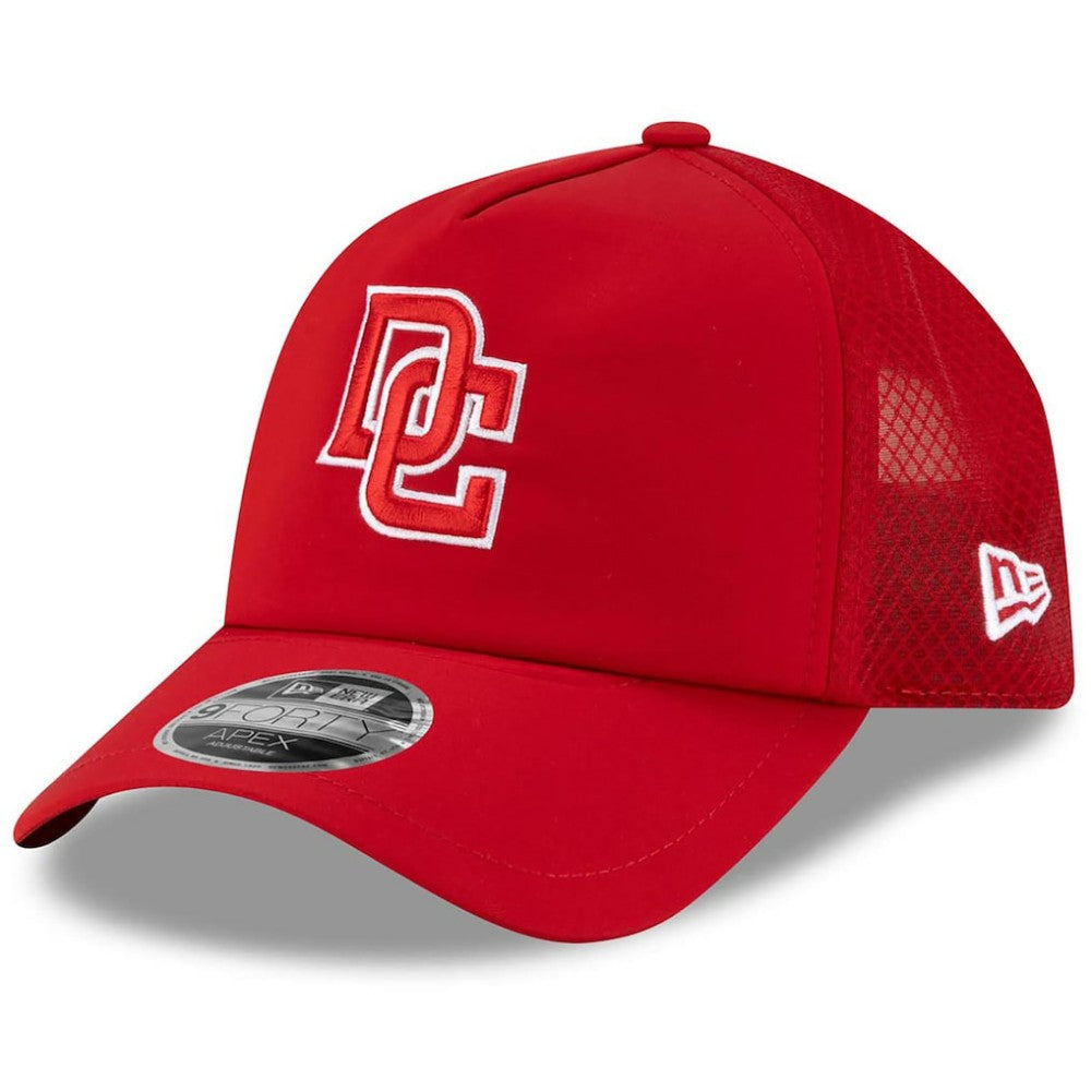 Washington Nationals New Era 2026 Batting Practice Apex 9FORTY Adjustable Trucker Hat | MLB Online