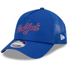 New York Mets New Era 2026 Batting Practice Apex 9FORTY Adjustable Trucker Hat | MLB Sale