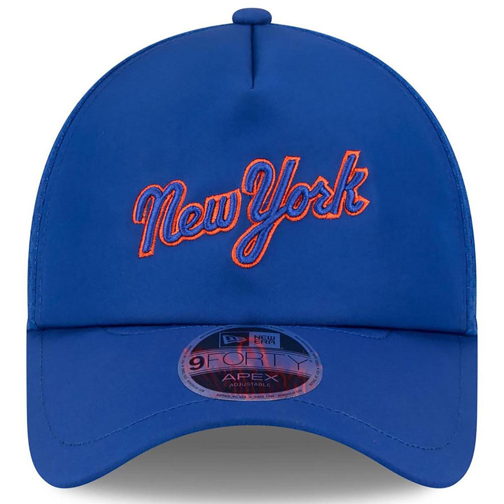 New York Mets New Era 2026 Batting Practice Apex 9FORTY Adjustable Trucker Hat | MLB Sale