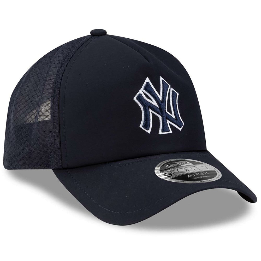 New York Yankees New Era 2026 Batting Practice Apex 9FORTY Adjustable Trucker Hat | MLB Online