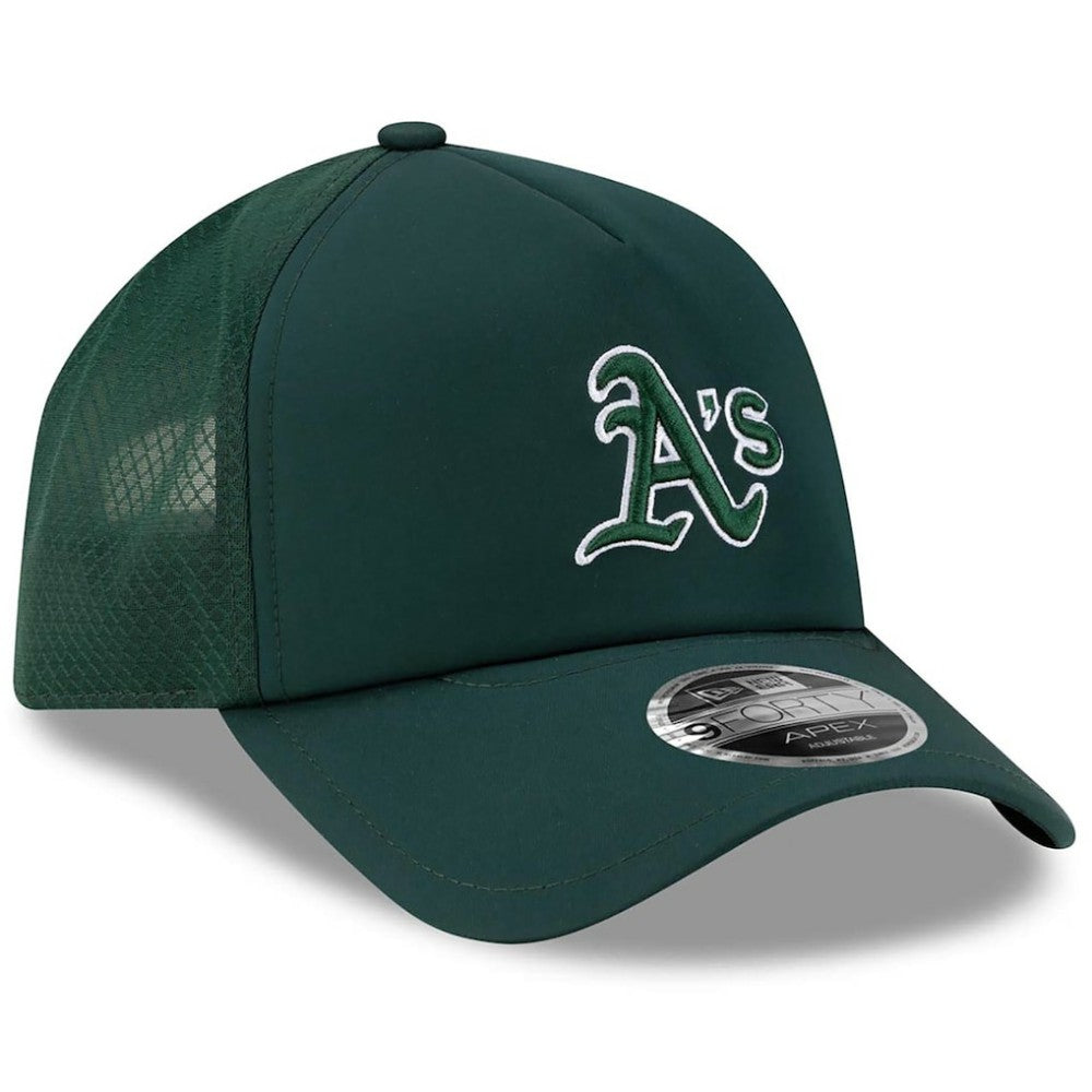 Athletics New Era 2026 Batting Practice Apex 9FORTY Adjustable Trucker Hat | MLB Near me