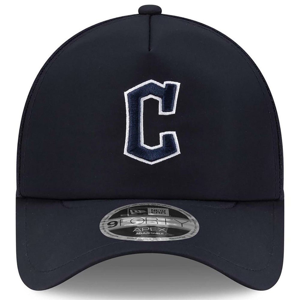 Cleveland Guardians New Era 2026 Batting Practice Apex 9FORTY Adjustable Trucker Hat | MLB Online