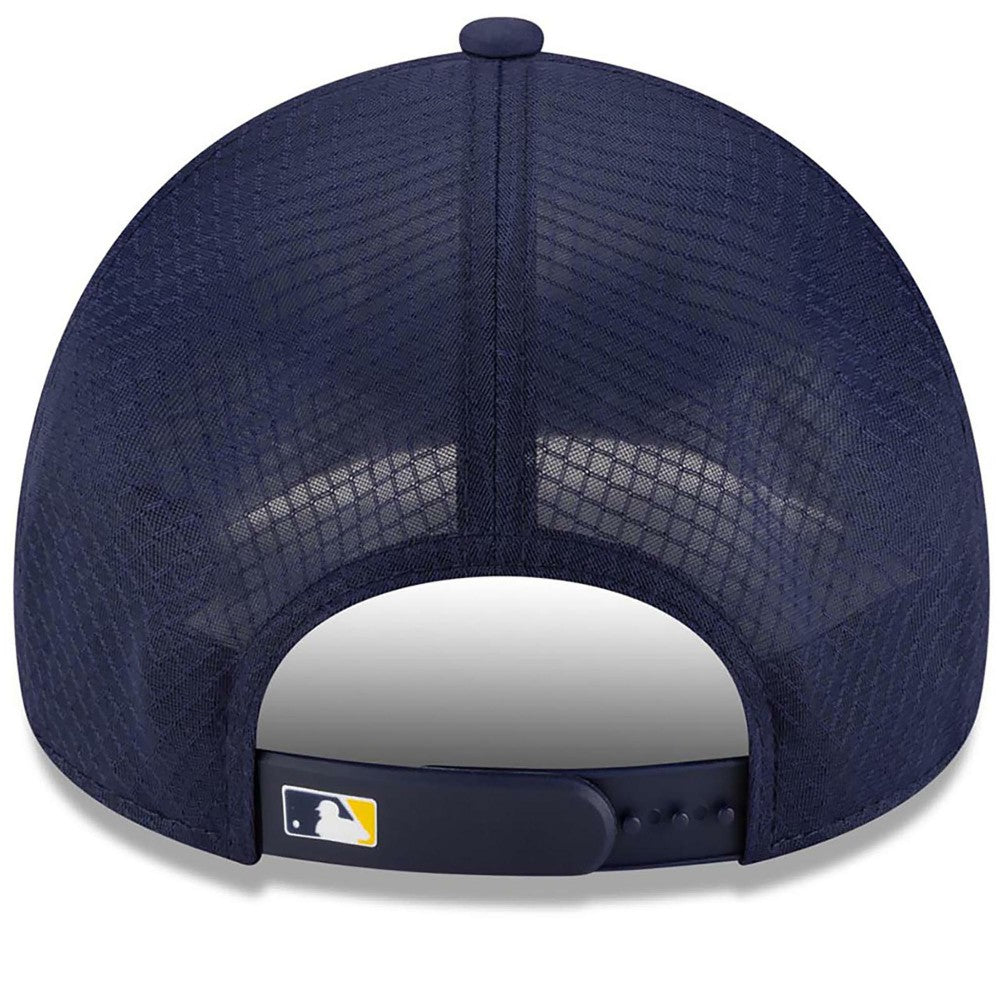 Milwaukee Brewers New Era 2026 Batting Practice Apex 9FORTY Adjustable Trucker Hat | MLB Shop