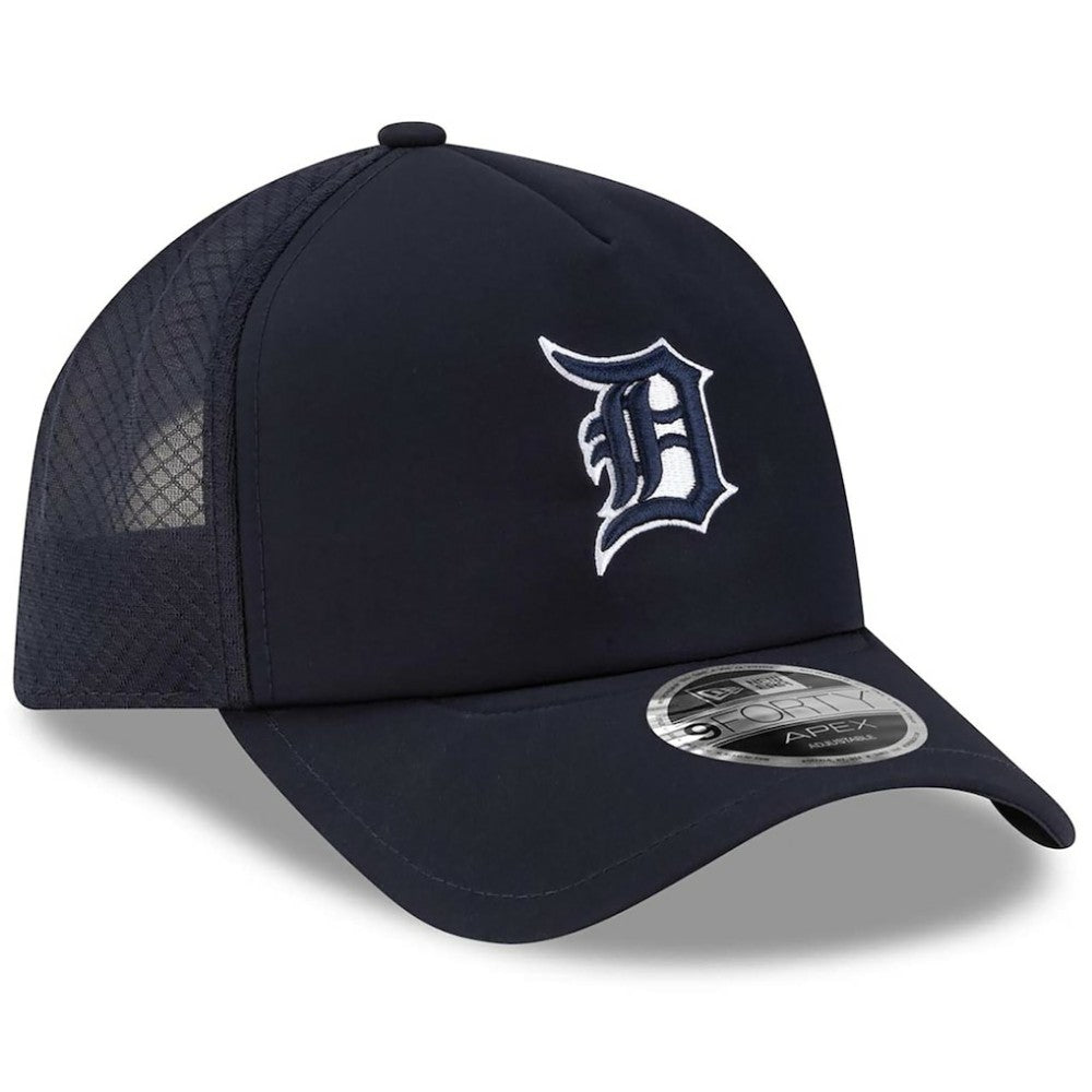 Detroit Tigers New Era 2026 Batting Practice Apex 9FORTY Adjustable Trucker Hat | MLB On Sale
