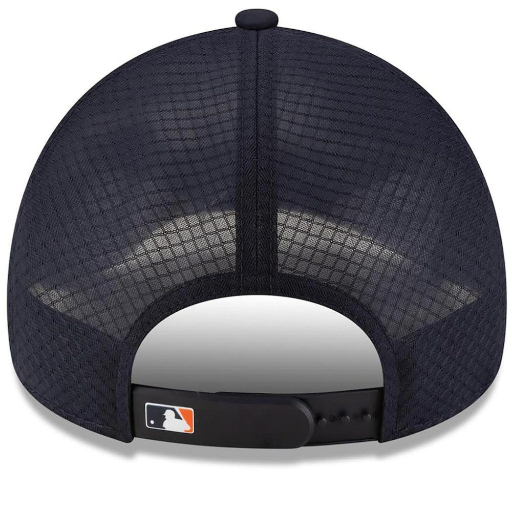Detroit Tigers New Era 2026 Batting Practice Apex 9FORTY Adjustable Trucker Hat | MLB On Sale