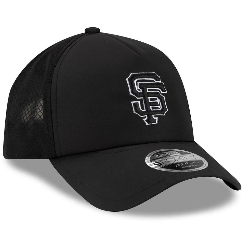 San Francisco Giants New Era 2026 Batting Practice Apex 9FORTY Adjustable Trucker Hat | MLB US