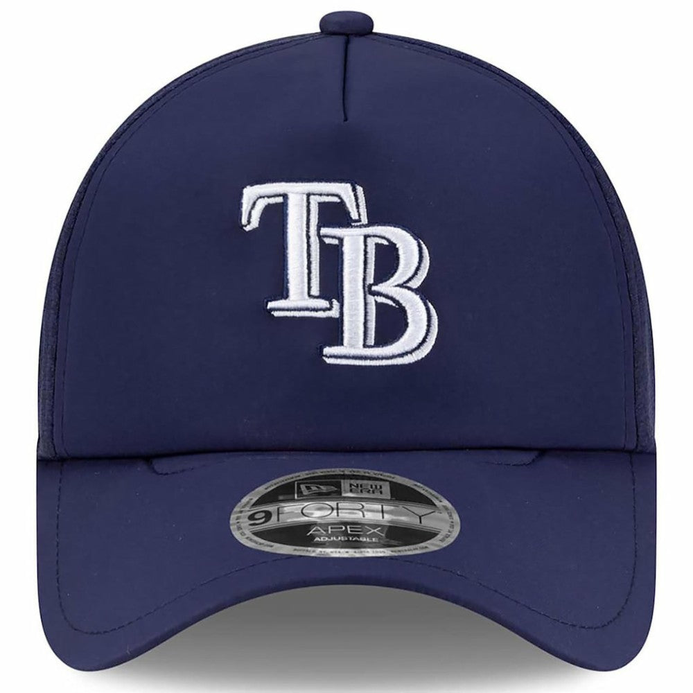 Tampa Bay Rays New Era 2026 Batting Practice Apex 9FORTY Adjustable Trucker Hat | MLB Sale