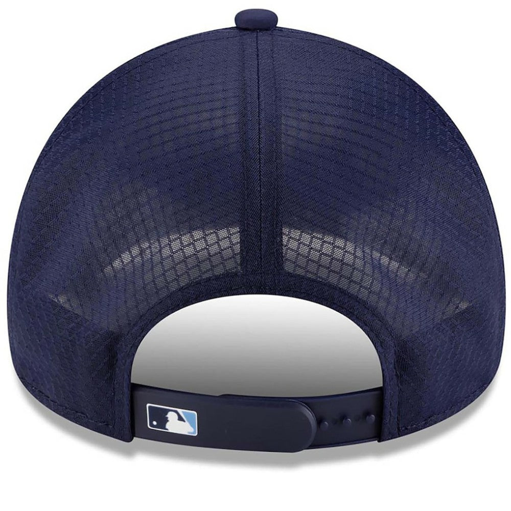 Tampa Bay Rays New Era 2026 Batting Practice Apex 9FORTY Adjustable Trucker Hat | MLB Sale