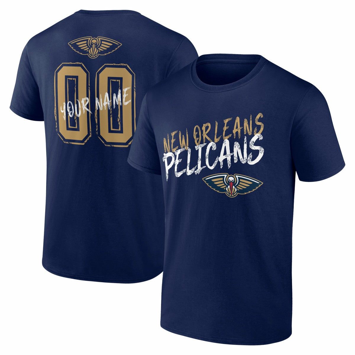 New Orleans Pelicans Hustle Custom T-Shirt For Sale