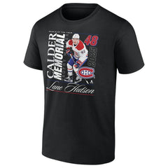 Lane Hutson Montreal Canadiens 2025 Calder Memorial Trophy Winner T-Shirt On Sale