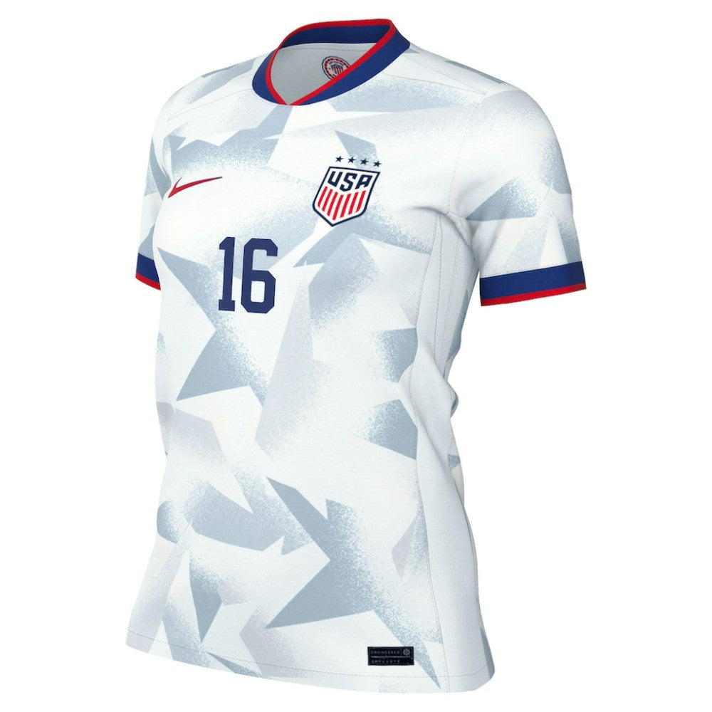 Rose Lavelle USWNT Women's 2025 Home Replica Player Jersey White - Nike