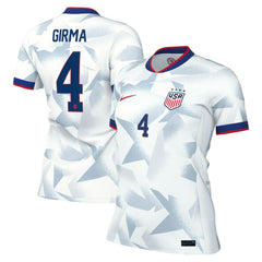 Naomi Girma USWNT Women's 2025 Home Replica Player Jersey White - Nike
