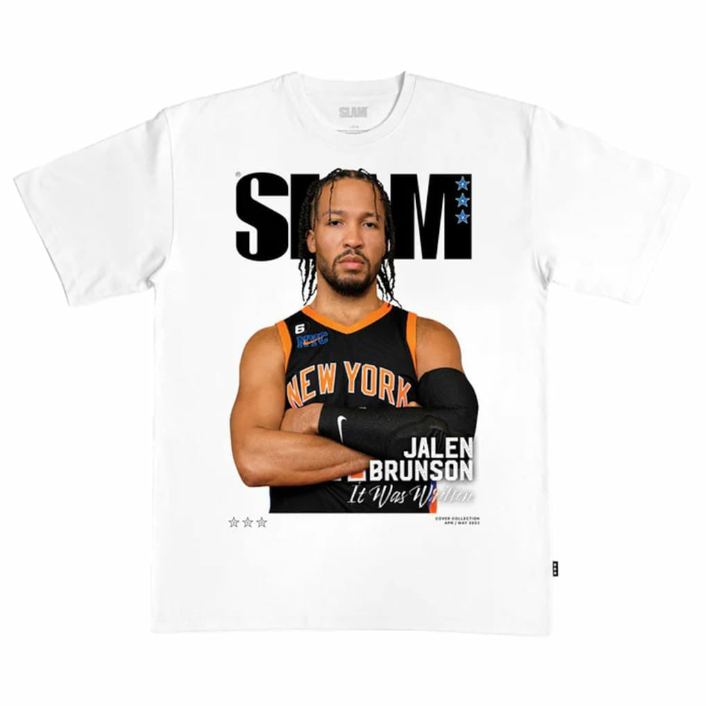 Jalen Brunson New York Knicks SLAM Cover T-Shirt Outlet