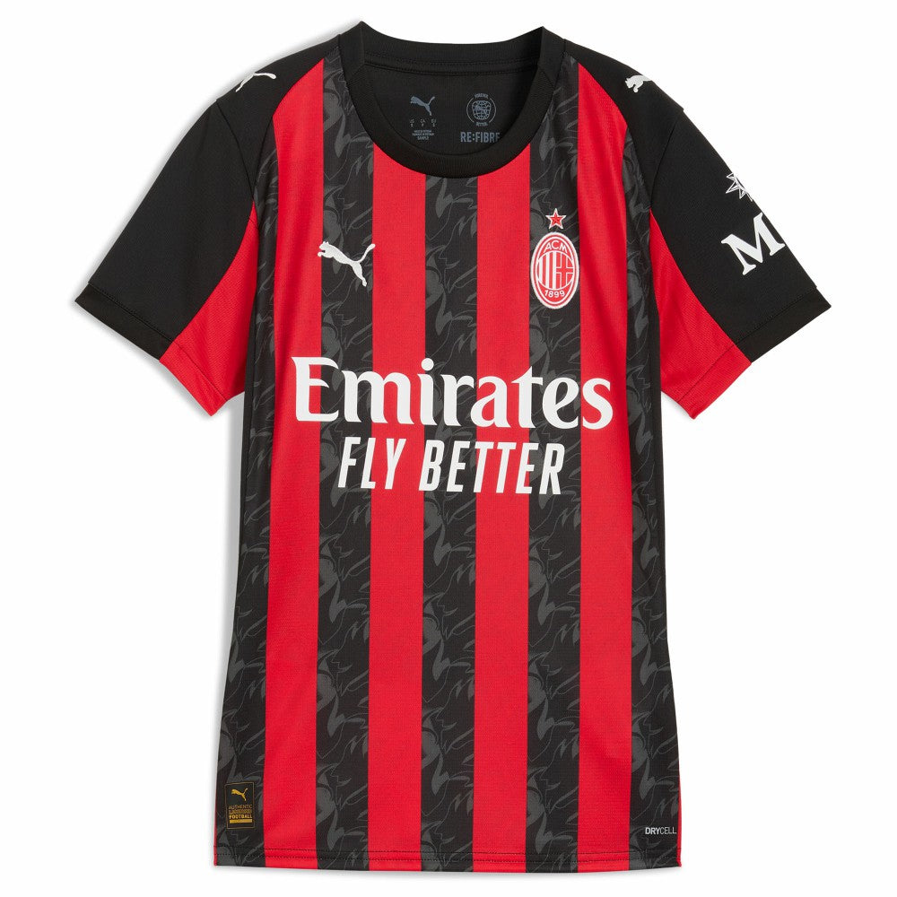 Christian Pulisic AC Milan Women's 2025/26 Home Replica Player Jersey Red - Puma