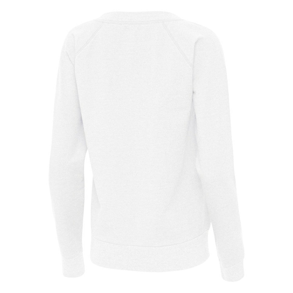 Chicago Cubs Antigua Women's Varsity Tri-Blend V-Neck Long Sleeve T-Shirt | MLB For sale