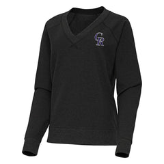 Colorado Rockies Antigua Women's Varsity Tri-Blend V-Neck Long Sleeve T-Shirt | MLB Online