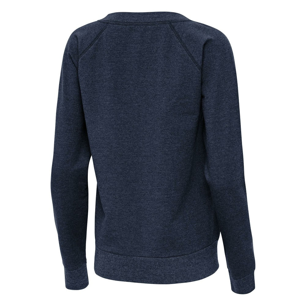 Los Angeles Angels Antigua Women's Varsity Tri-Blend V-Neck Long Sleeve T-Shirt | MLB Outlet
