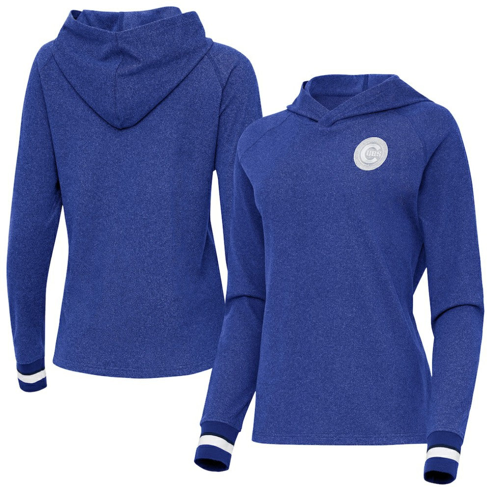 Chicago Cubs Antigua Women's Trek Pullover Hoodie | MLB Outlet
