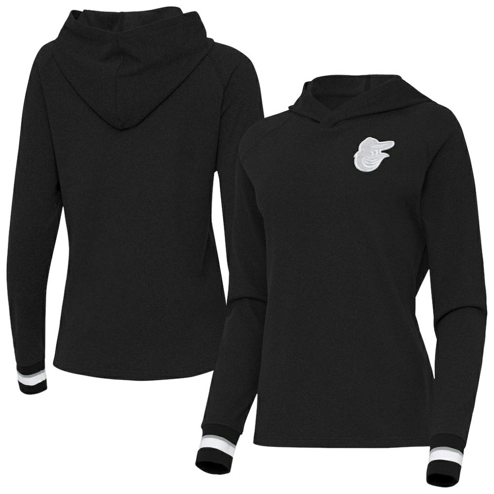 Baltimore Orioles Antigua Women's Trek Pullover Hoodie | MLB Sale