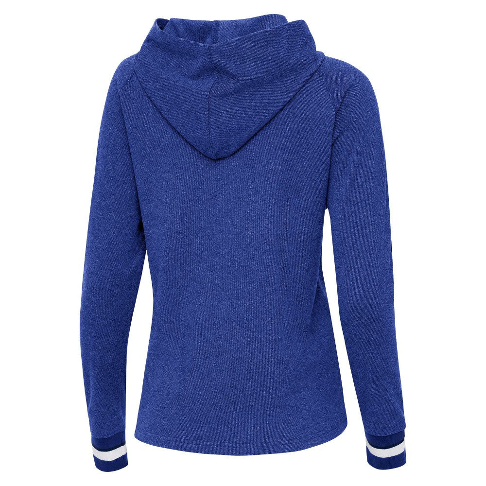 New York Mets Antigua Women's Trek Pullover Hoodie | MLB Discount